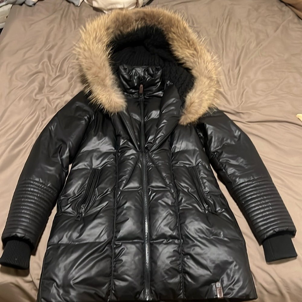 Rudsak Fur Trim Winter Jacket Sz Medium